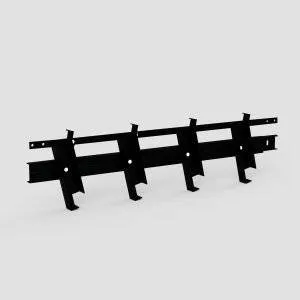 Mécanisme SUNDIY XL 27 mm en ALUMINIUM coloris Gris Anthracite RAL 9005 pour lames orientables pour pergola bioclimatique