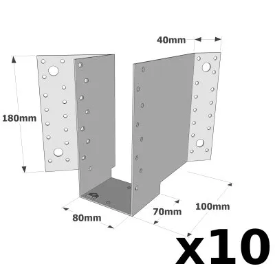 Sabot à 45° - Réf. S45G440/80/2_10