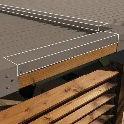 Couvertines aluminium - Réf. SND-COUV-7006