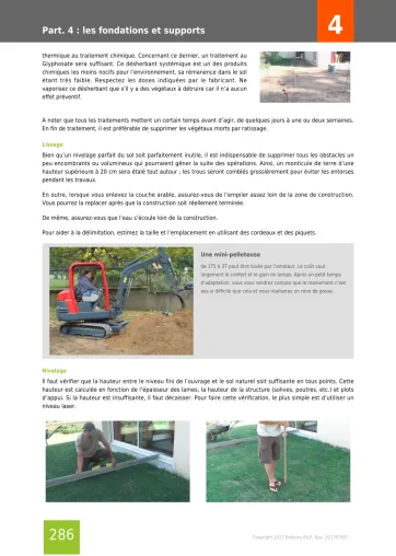 Extrait de la rubrique fondations et supports