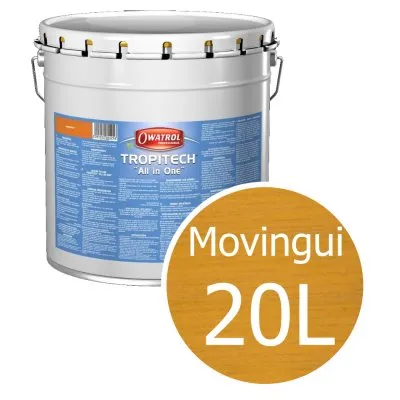 TROPITECH "All in One" : protection teintée LONGUE DUREE pour terrasses et bardages. Phase aqueuse - Réf. 420