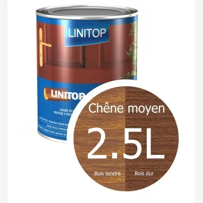 LINITOP CLASSIC : Lasure décorative de protection haut extrait sec. - Réf. L233