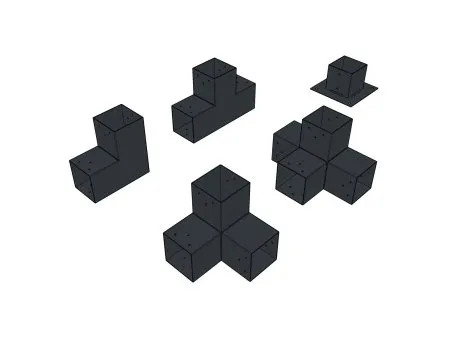 Utilisation des connecteurs de poteau SUNDIY