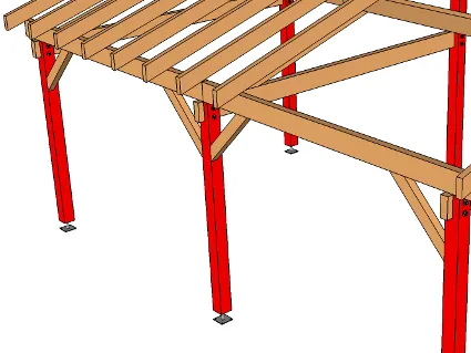 Vérification et calcul d'un poteau