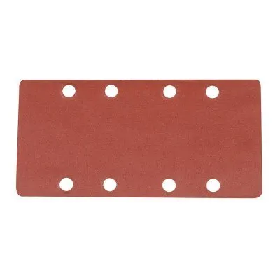 Lot de 10 feuilles abrasives 1/3 auto-agrippantes perforées - Grain 240mm - Réf. 633768