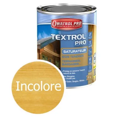La référence : TEXTROL PRO : protéger les terrasses et bardages - bois tendre - Réf. 1130