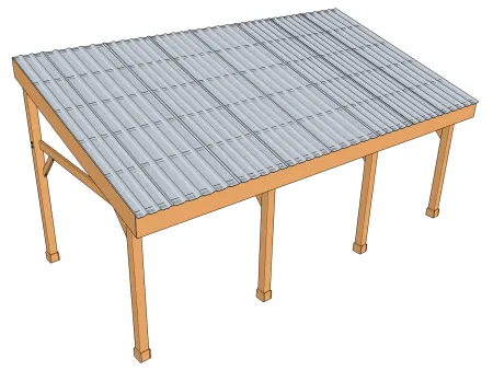 La toiture monopente