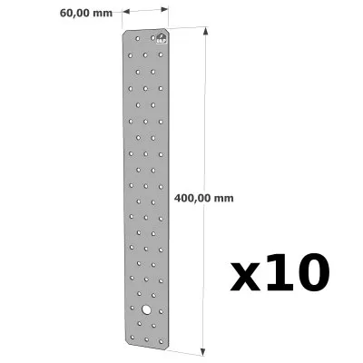Plaque perforée pour CLT - Réf. NPB60400_10