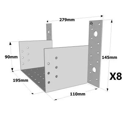Etrier pour croupe - Réf. ETC485R_8