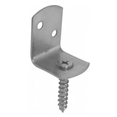 Connecteur de palissade - électrozinguée blanc - Réf. CP_150