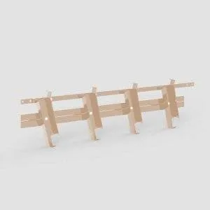 Vue d'un mécanisme SUNDIY XL 27 mm en ALUMINIUM coloris Gris Anthracite beige sable pour lames orientables pour pergola bioclimatique