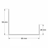 Dimensions des chéneaux SUNDIY gris ALU RAL 9006