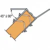 Vis HECO MULTI-MONTI tête hexagonale D20 x L130 - Réf. 23025