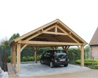 Carport deux pans classique