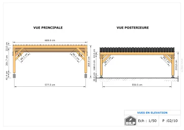 Dimensions modèle ATIKA